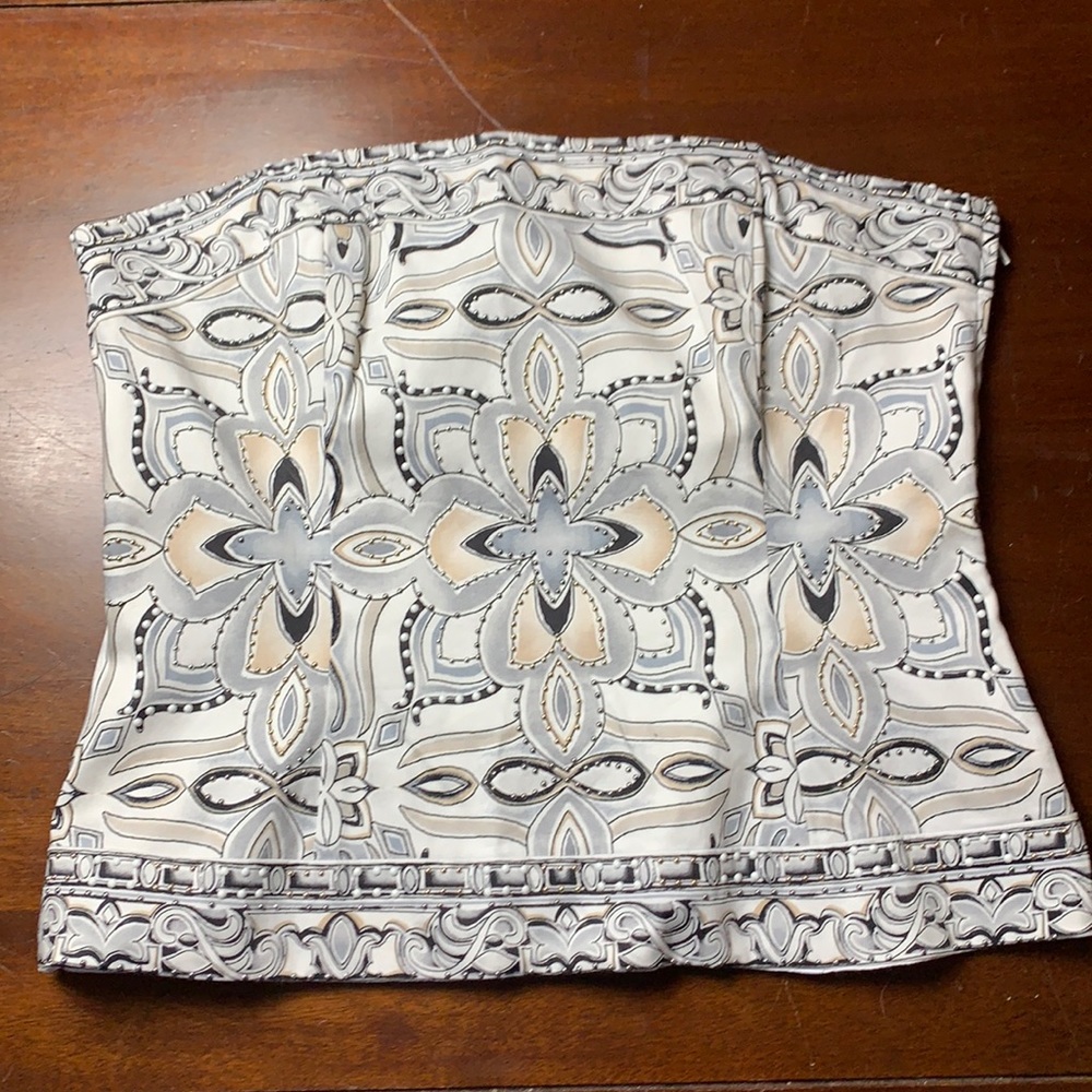 White House Black market strapless corset top. Size 12.